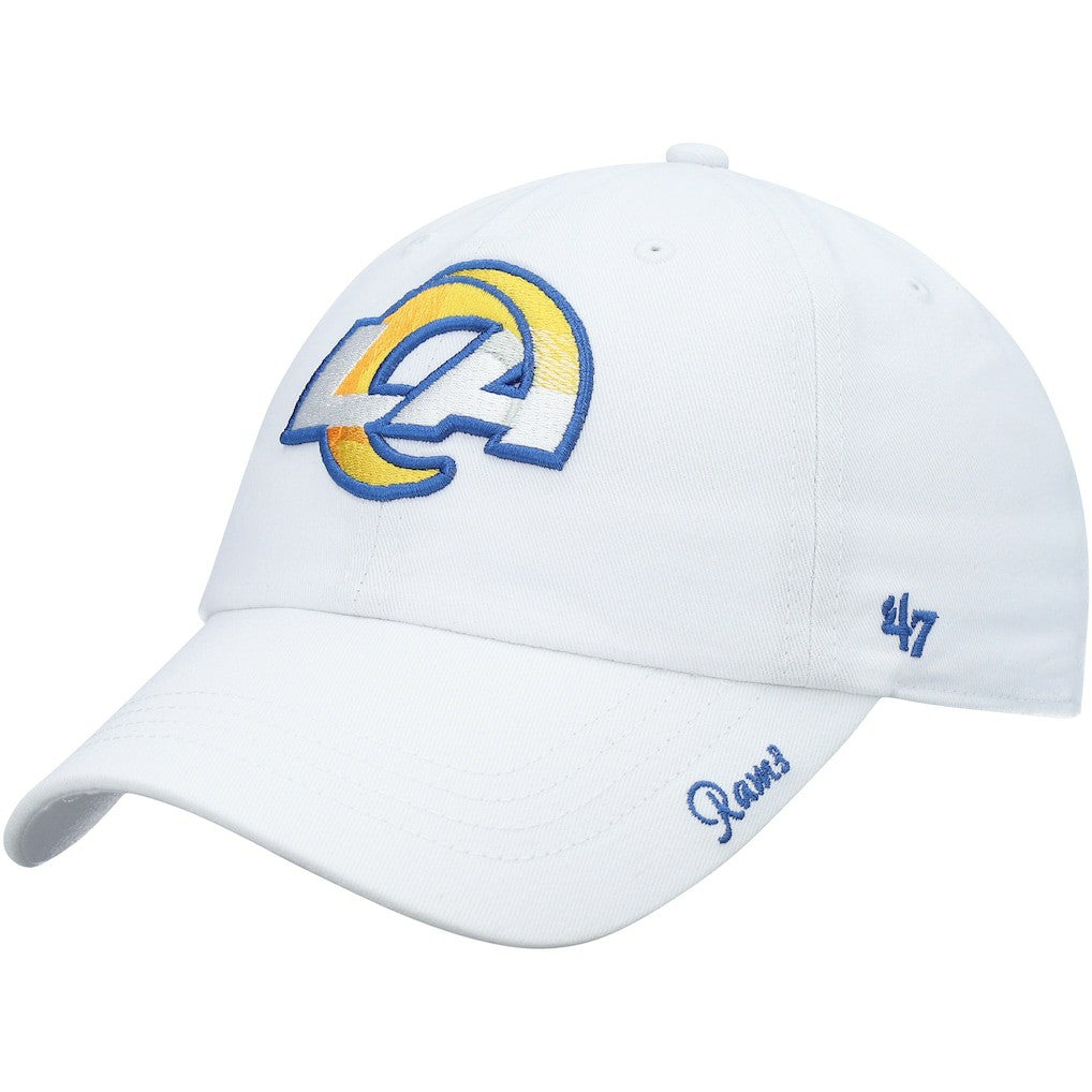Los Angeles Rams '47 Women's Miata Clean Up Logo Adjustable Hat White - 47 brand