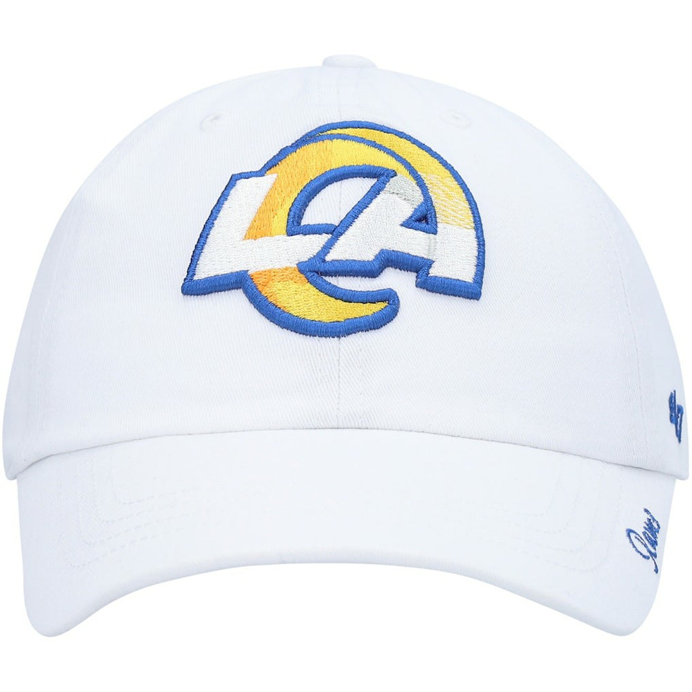 Los Angeles Rams '47 Women's Miata Clean Up Logo Adjustable Hat White - 47 brand