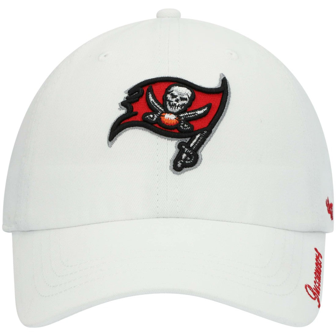 Tampa Bay Buccaneers '47 Women's Miata Clean Up Logo Adjustable Hat White - 47 brand