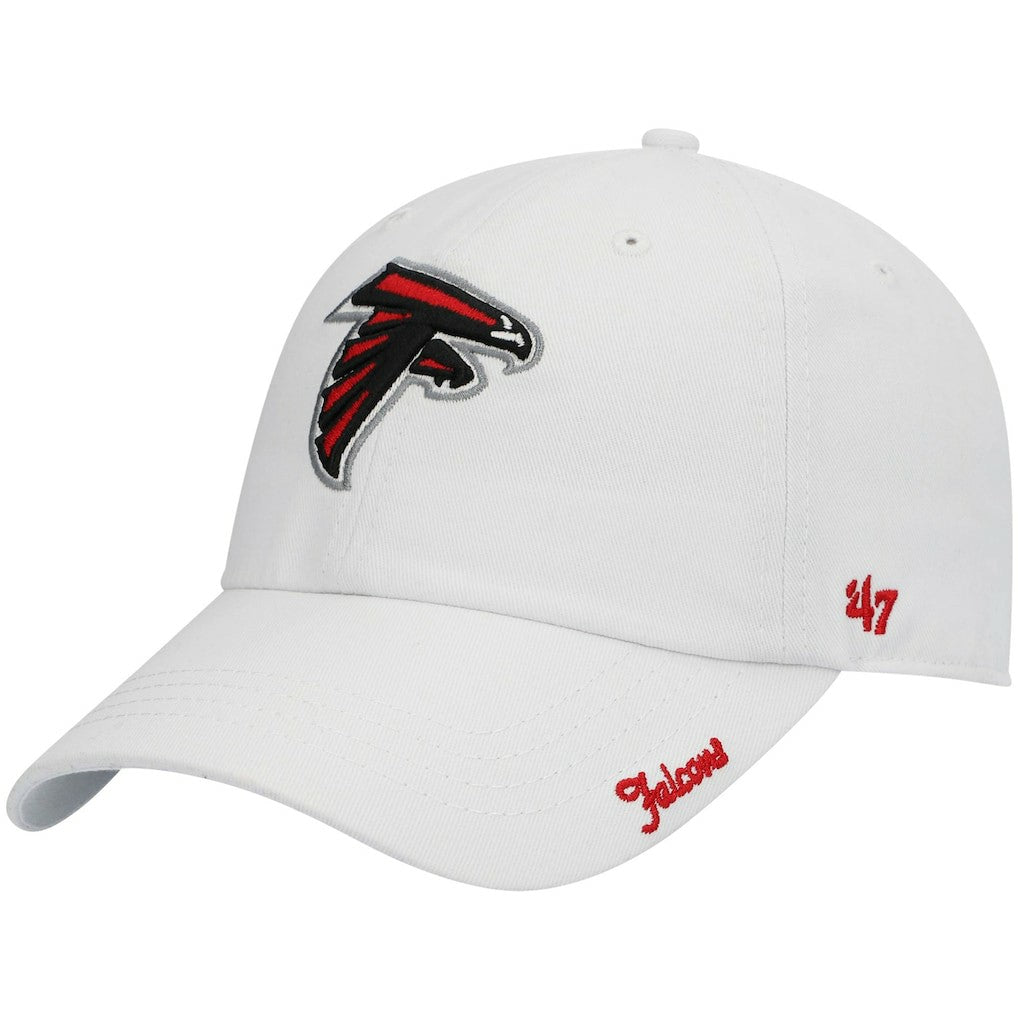 Atlanta Falcons '47 Women's Miata Clean Up Logo Adjustable Hat White - 47 brand