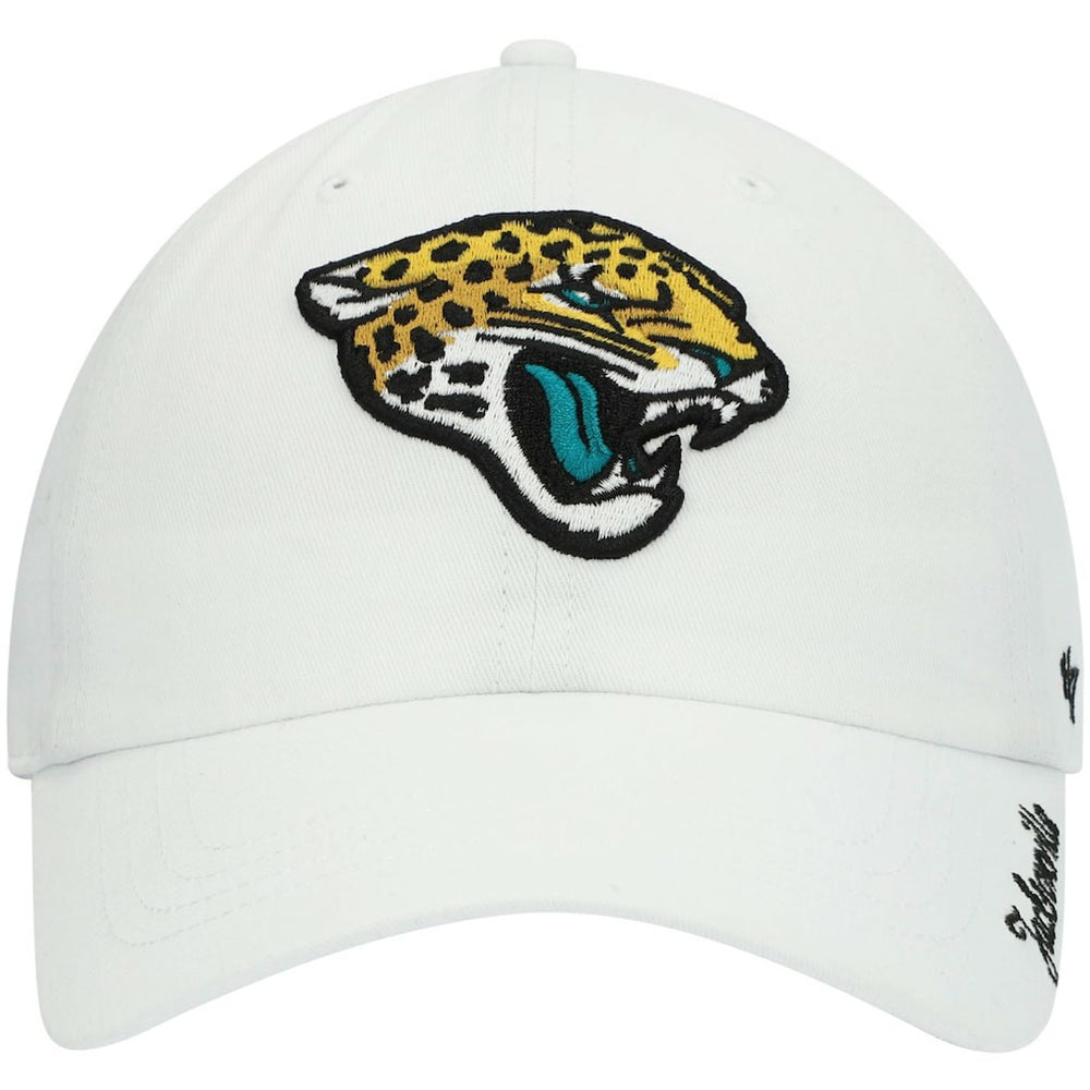 Jacksonville Jaguars '47 Women's Miata Clean Up Logo Adjustable Hat White - 47 brand
