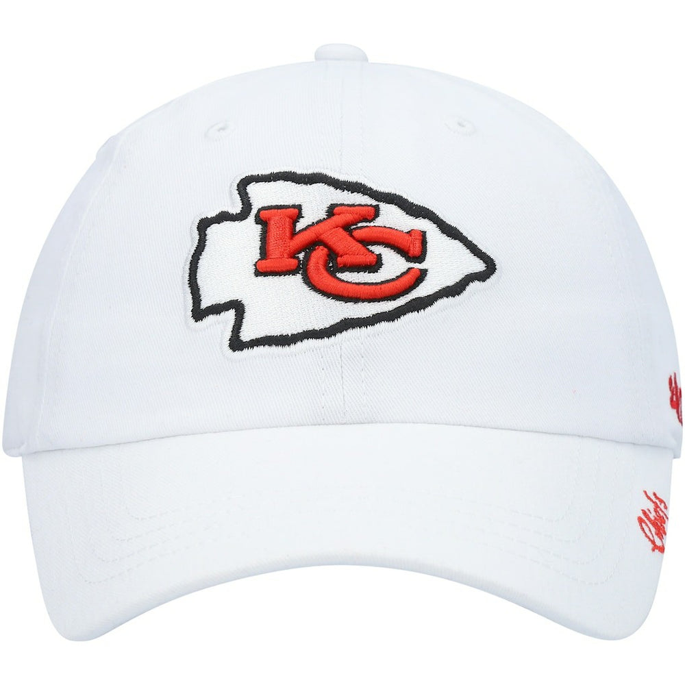 Kansas City Chiefs '47 Women's Miata Clean Up Logo Adjustable Hat White - 47 brand