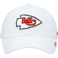 Kansas City Chiefs '47 Women's Miata Clean Up Logo Adjustable Hat White - 47 brand