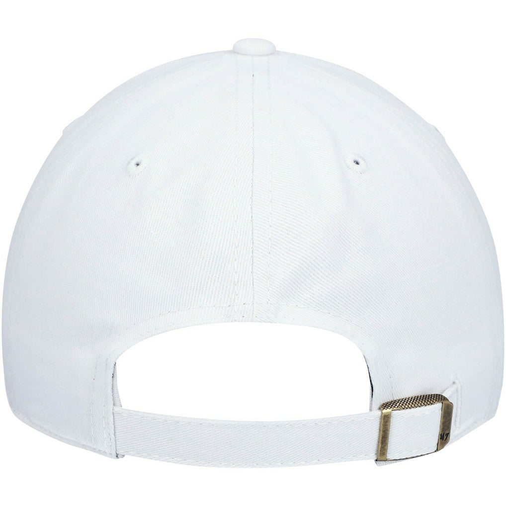 New England Patriots '47 Women's Miata Clean Up Logo Adjustable Hat White - 47 brand
