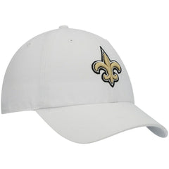 New Orleans Saints '47 Women's Miata Clean Up Logo Adjustable Hat White - 47 brand