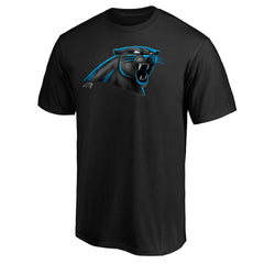 Carolina Panthers Midnight Mascot Team Logo T-Shirt Black - NFL