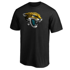 Jacksonville Jaguars Midnight Mascot Team Logo T-Shirt Black - NFL