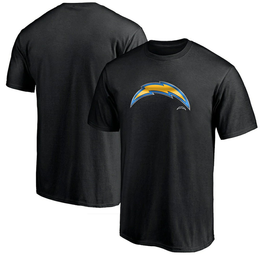 Los Angeles Chargers Midnight Mascot Team Logo T-Shirt Black - NFL