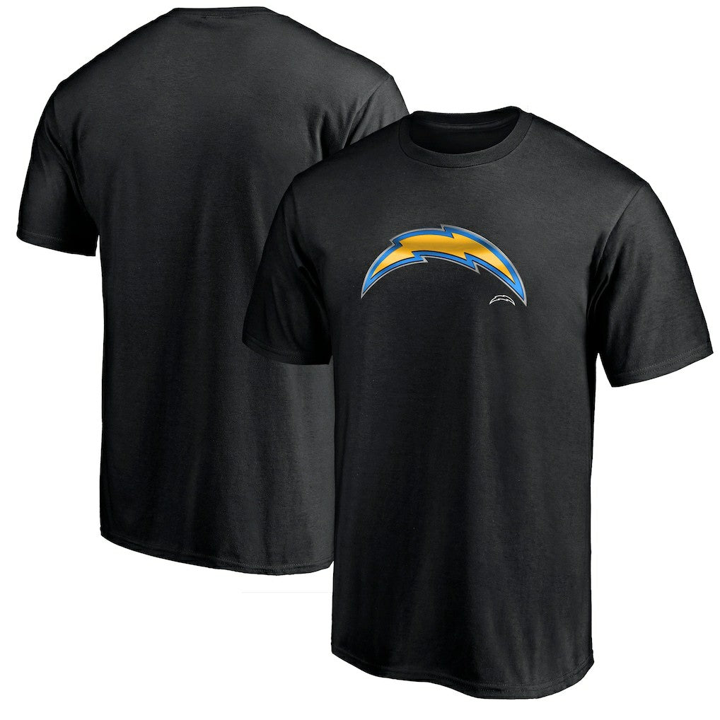 Los Angeles Chargers Midnight Mascot Team Logo T-Shirt Black - NFL