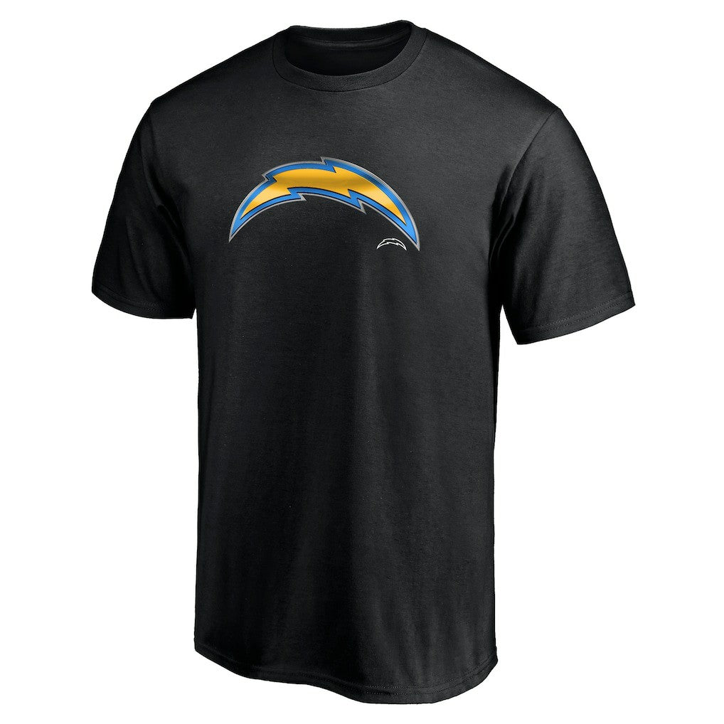 Los Angeles Chargers Midnight Mascot Team Logo T-Shirt Black - NFL