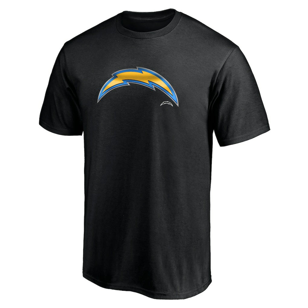 Los Angeles Chargers Midnight Mascot Team Logo T-Shirt Black - NFL