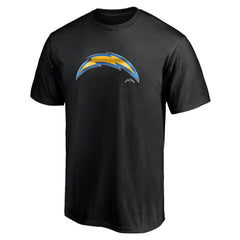 Los Angeles Chargers Midnight Mascot Team Logo T-Shirt Black - NFL