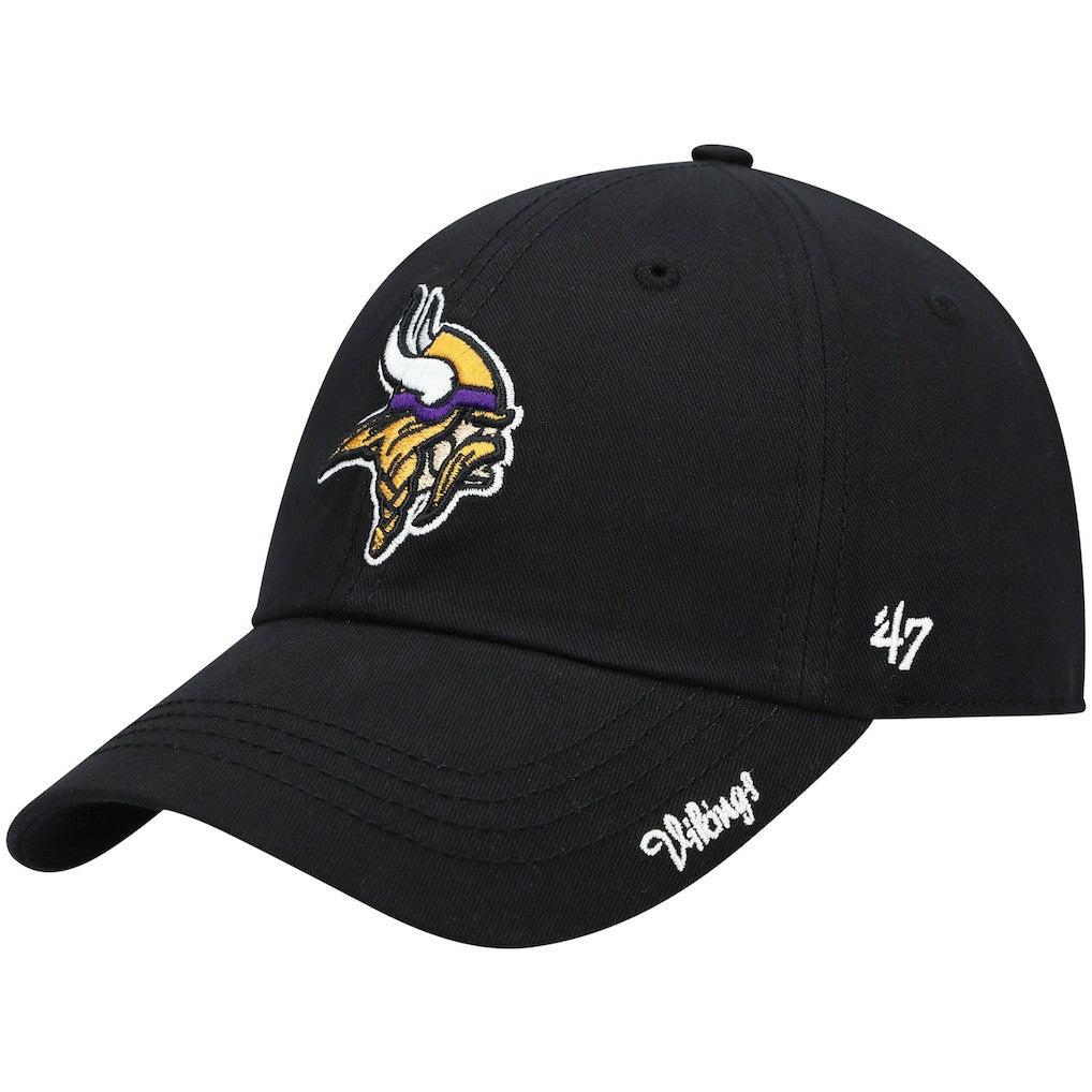 Minnesota Vikings '47 Women's Miata Clean Up Secondary Adjustable Hat Black - 47 brand