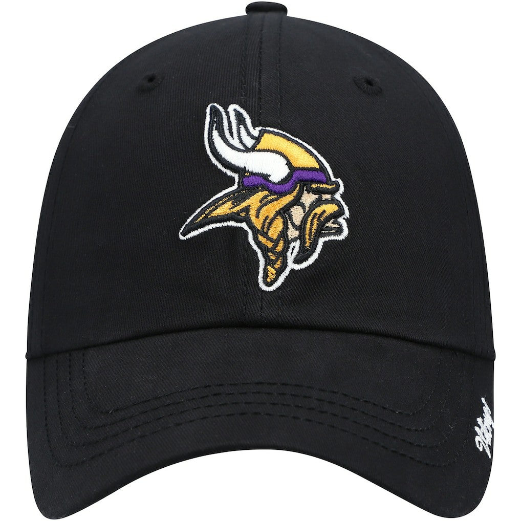 Minnesota Vikings '47 Women's Miata Clean Up Secondary Adjustable Hat Black - 47 brand