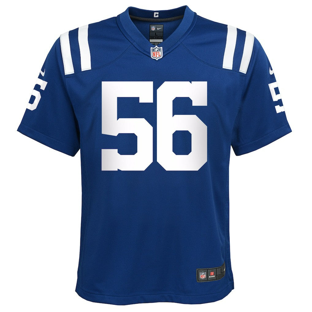 Quenton Nelson Indianapolis Colts Youth Game Jersey Royal - Nike