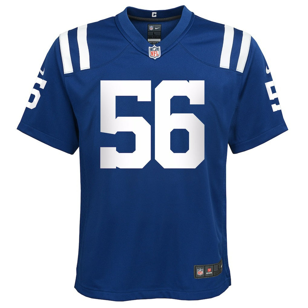 Quenton Nelson Indianapolis Colts Youth Game Jersey Royal - Nike