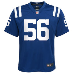 Quenton Nelson Indianapolis Colts Youth Game Jersey Royal - Nike