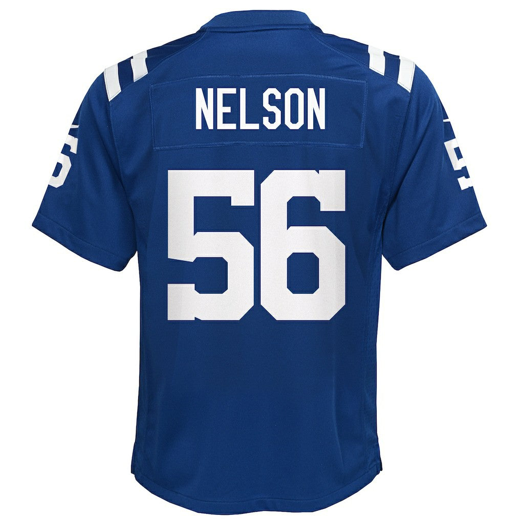 Quenton Nelson Indianapolis Colts Youth Game Jersey Royal - Nike