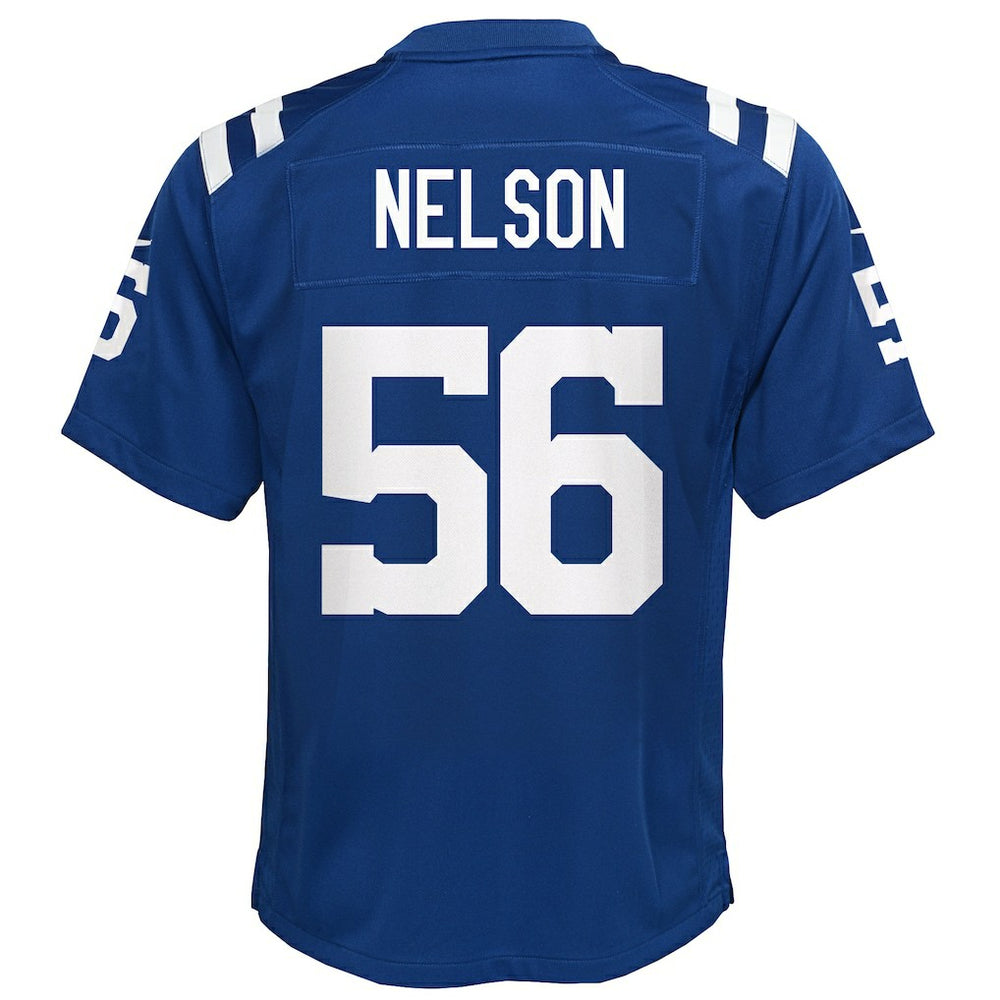 Quenton Nelson Indianapolis Colts Youth Game Jersey Royal - Nike