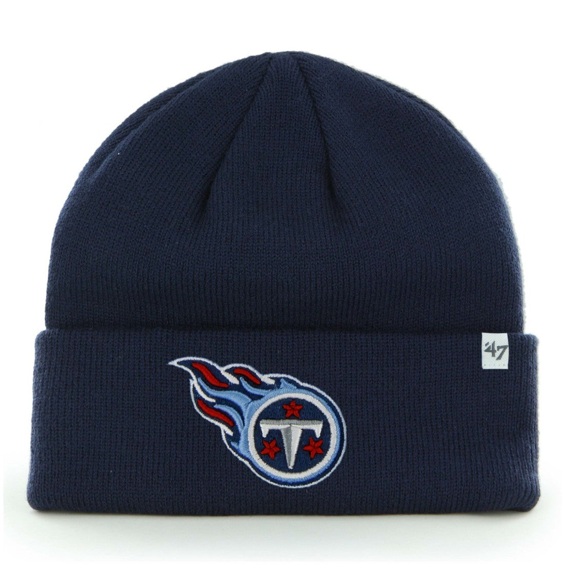 Tennessee Titans '47 Primary Basic Cuffed Knit Hat Navy - 47 brand