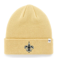 New Orleans Saints '47 Secondary Basic Cuffed Knit Hat Gold - 47 brand