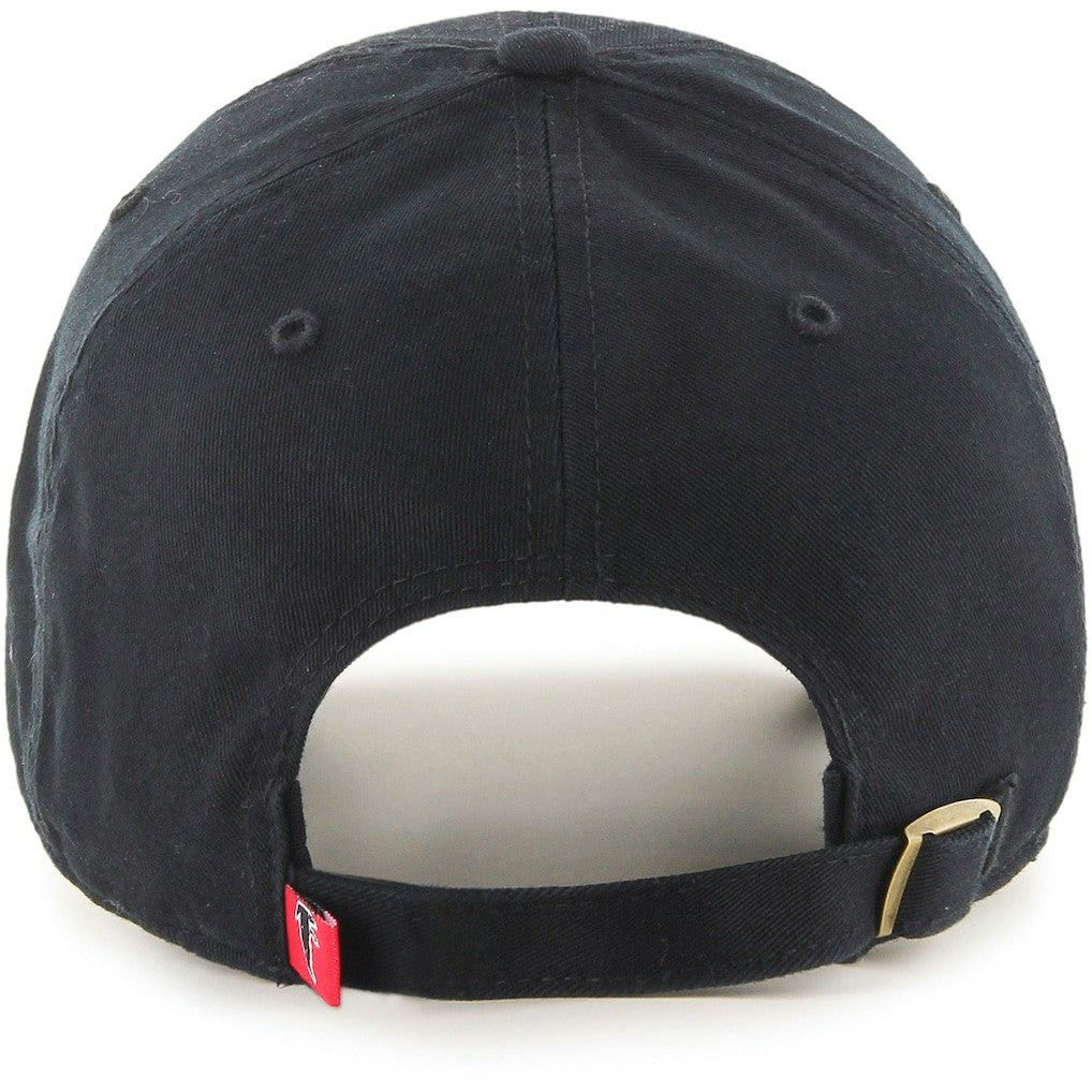 Atlanta Falcons '47 Clean Up Adjustable Hat Black - 47 brand