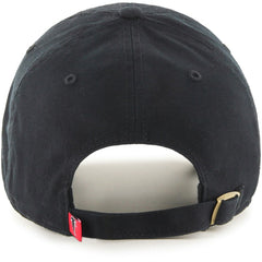 Atlanta Falcons '47 Clean Up Adjustable Hat Black - 47 brand