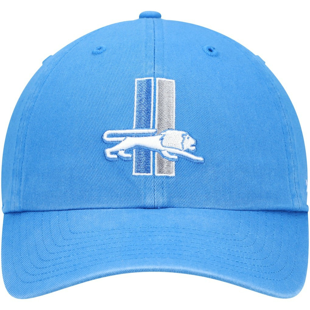 Detroit Lions '47 Clean Up Adjustable Hat Blue - 47 brand