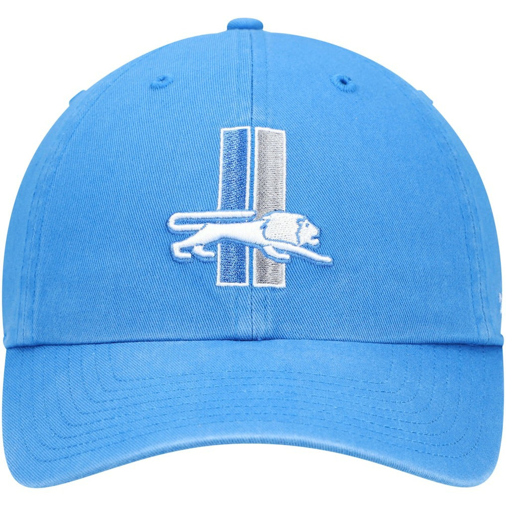 Detroit Lions '47 Clean Up Adjustable Hat Blue - 47 brand