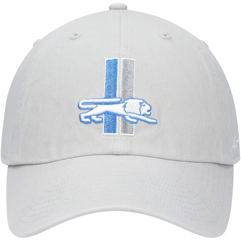 Detroit Lions '47 Clean Up Adjustable Hat Gray - 47 brand