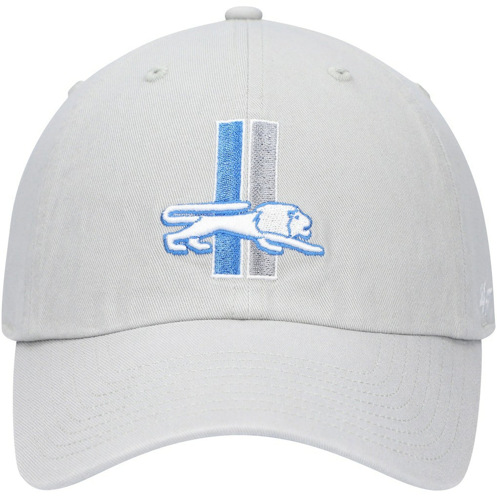 Detroit Lions '47 Clean Up Adjustable Hat Gray - 47 brand