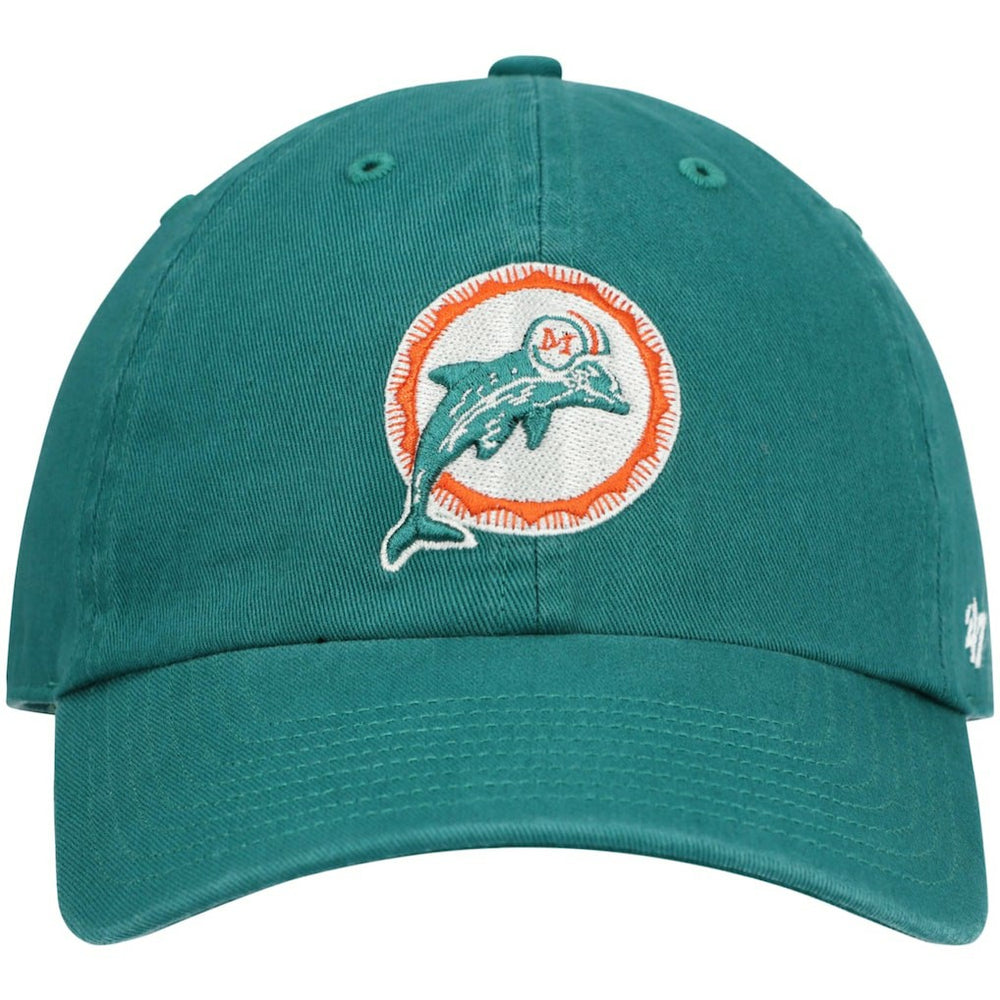 Miami Dolphins '47 Clean Up Adjustable Hat Aqua - 47 brand