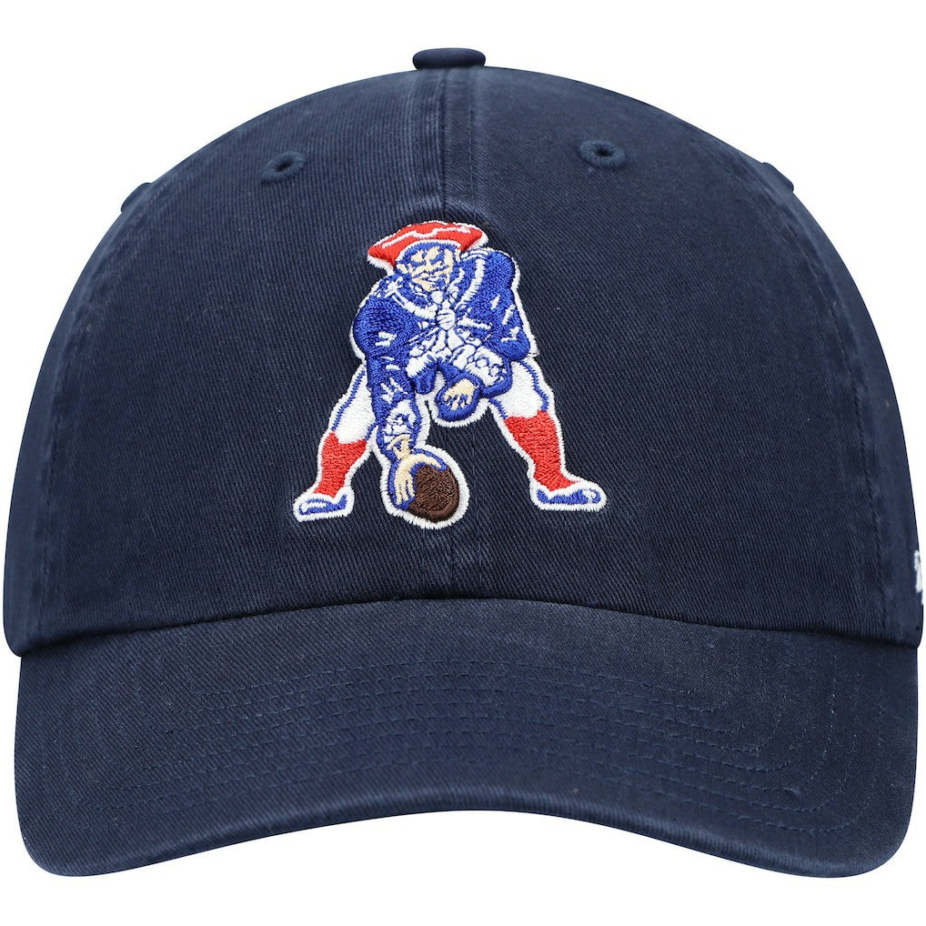 New England Patriots '47 Clean Up Adjustable Hat Navy - 47 brand