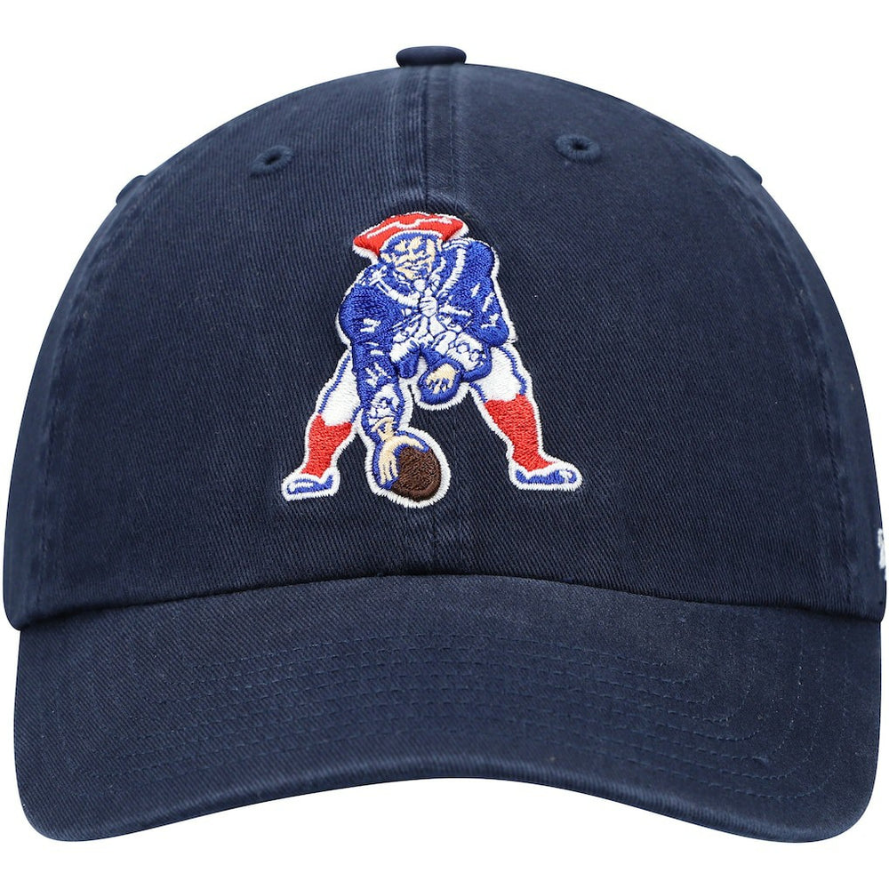 New England Patriots '47 Clean Up Adjustable Hat Navy - 47 brand