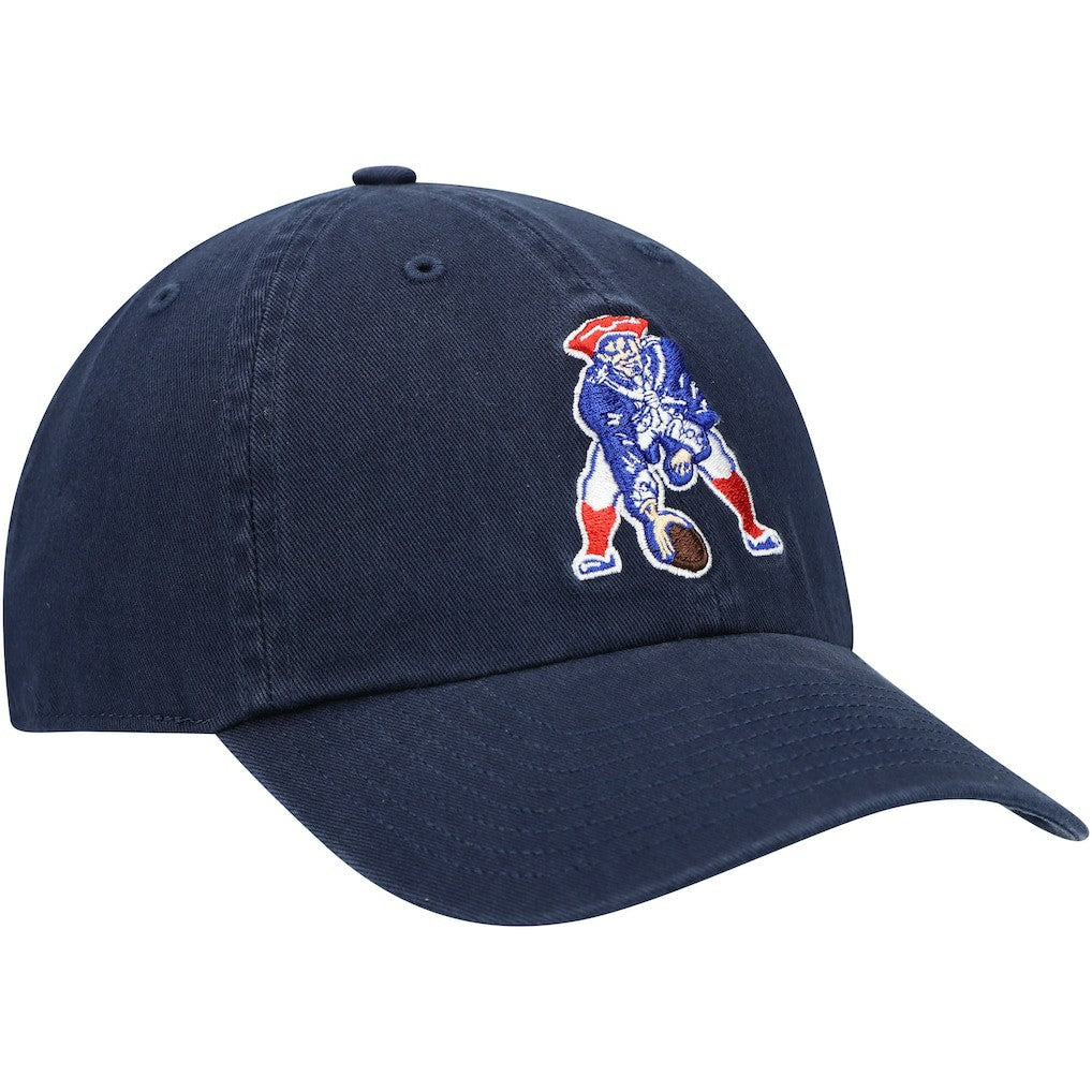 New England Patriots '47 Clean Up Adjustable Hat Navy - 47 brand