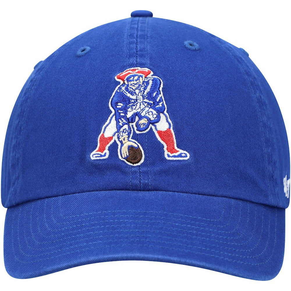 New England Patriots '47 Clean Up Adjustable Hat Royal - 47 brand