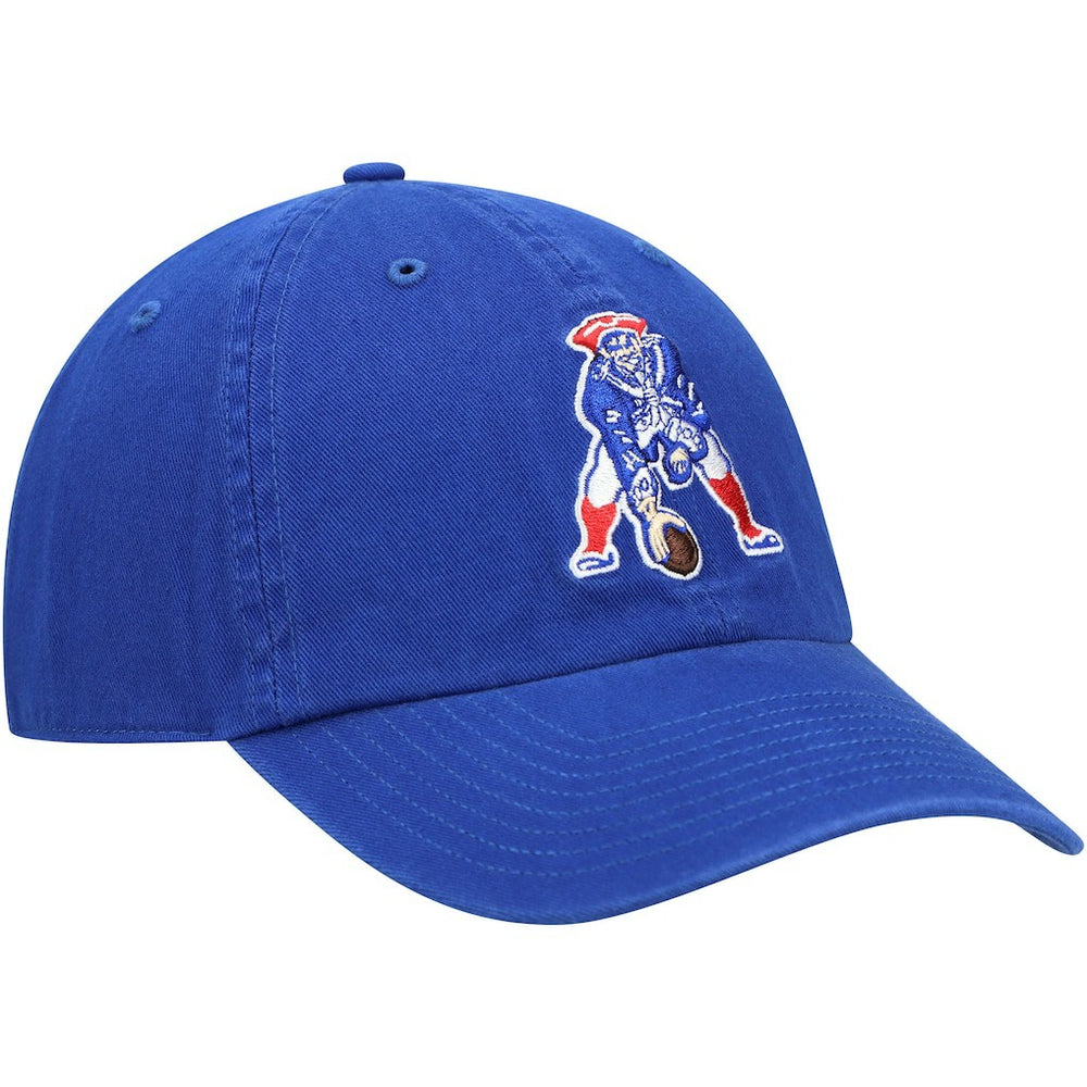 New England Patriots '47 Clean Up Adjustable Hat Royal - 47 brand