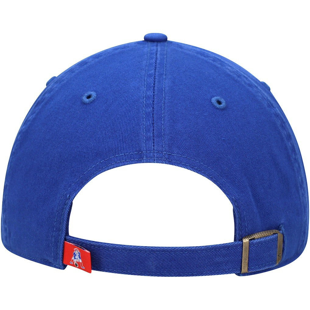 New England Patriots '47 Clean Up Adjustable Hat Royal - 47 brand