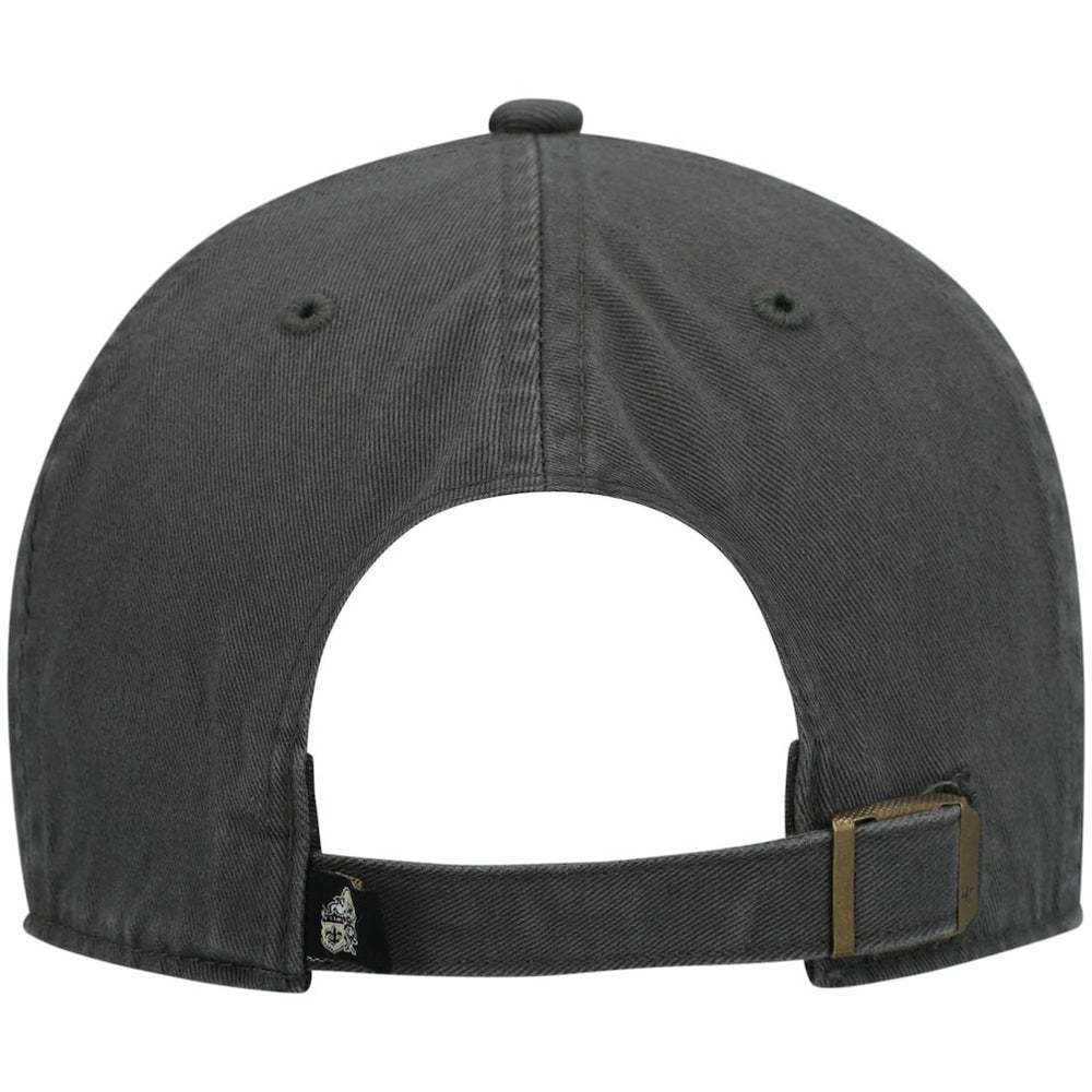 New Orleans Saints '47 Clean Up Adjustable Hat Charcoal - 47 brand