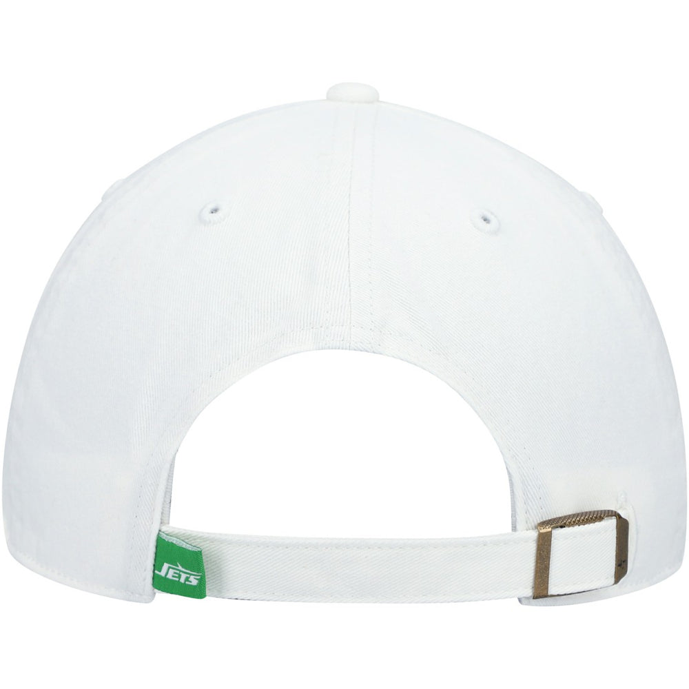 New York Jets '47 Clean Up Adjustable Hat White - 47 brand