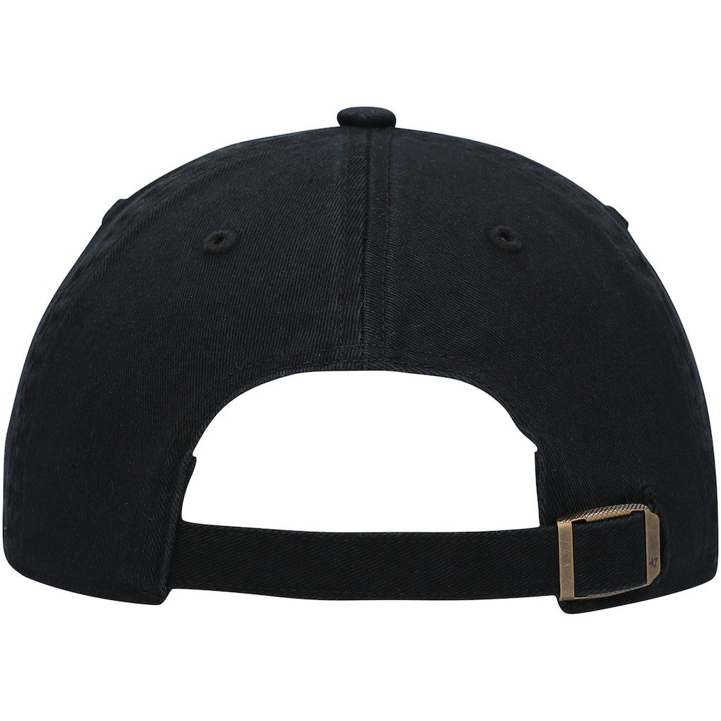 San Francisco 49ers '47 Clean Up Adjustable Hat Black - 47 brand