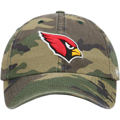 Arizona Cardinals '47 Woodland Clean Up Adjustable Hat Camo - 47 brand