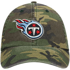 Tennessee Titans '47 Woodland Clean Up Adjustable Hat Camo - 47 brand
