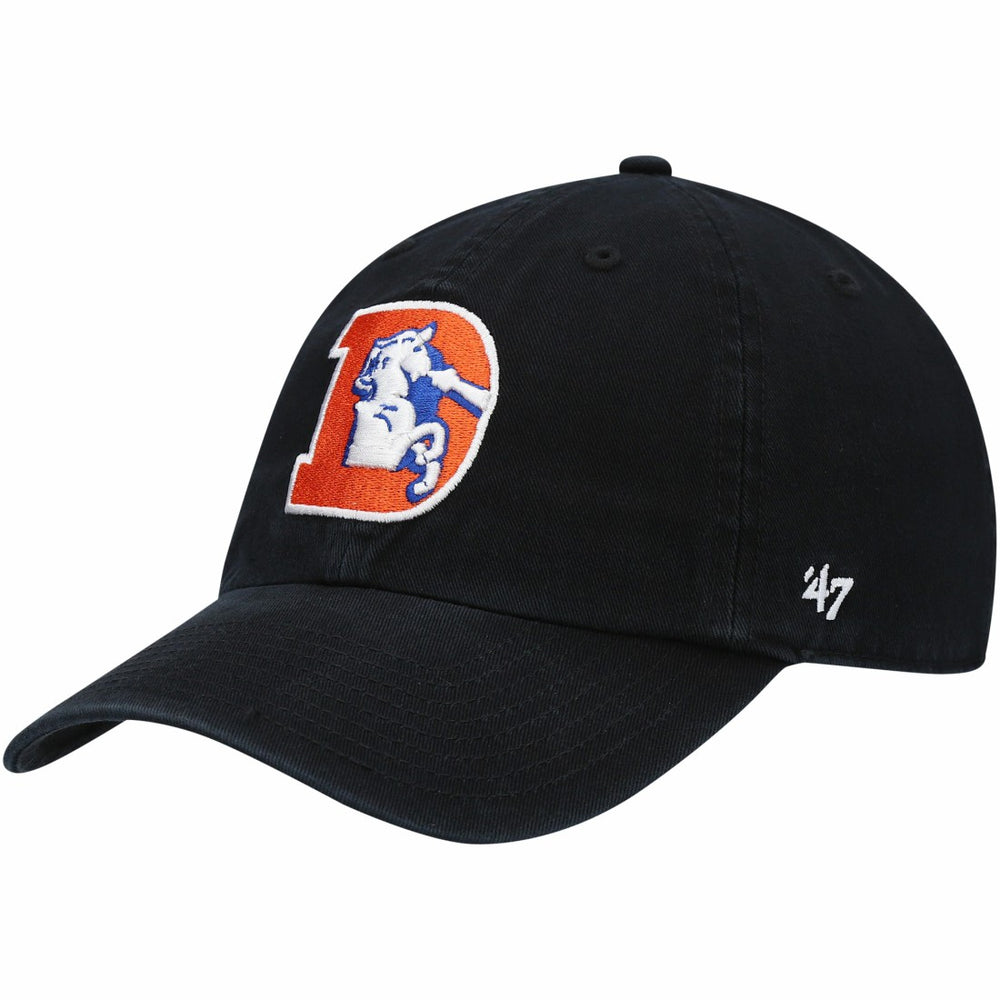 Denver Broncos '47 Clean Up Adjustable Hat Black - 47 brand
