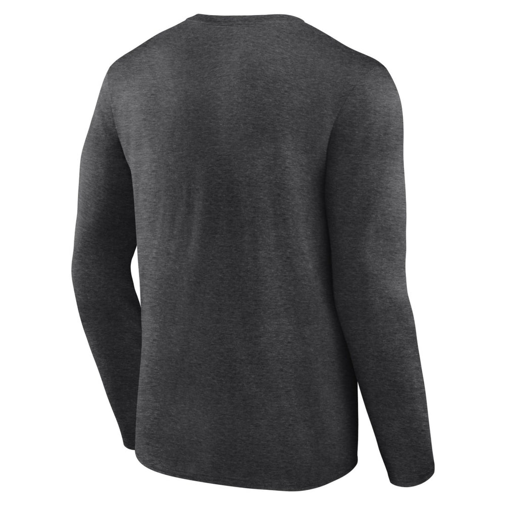 Tampa Bay Buccaneers Primary Team Logo Long Sleeve T-Shirt Charcoal - NFL