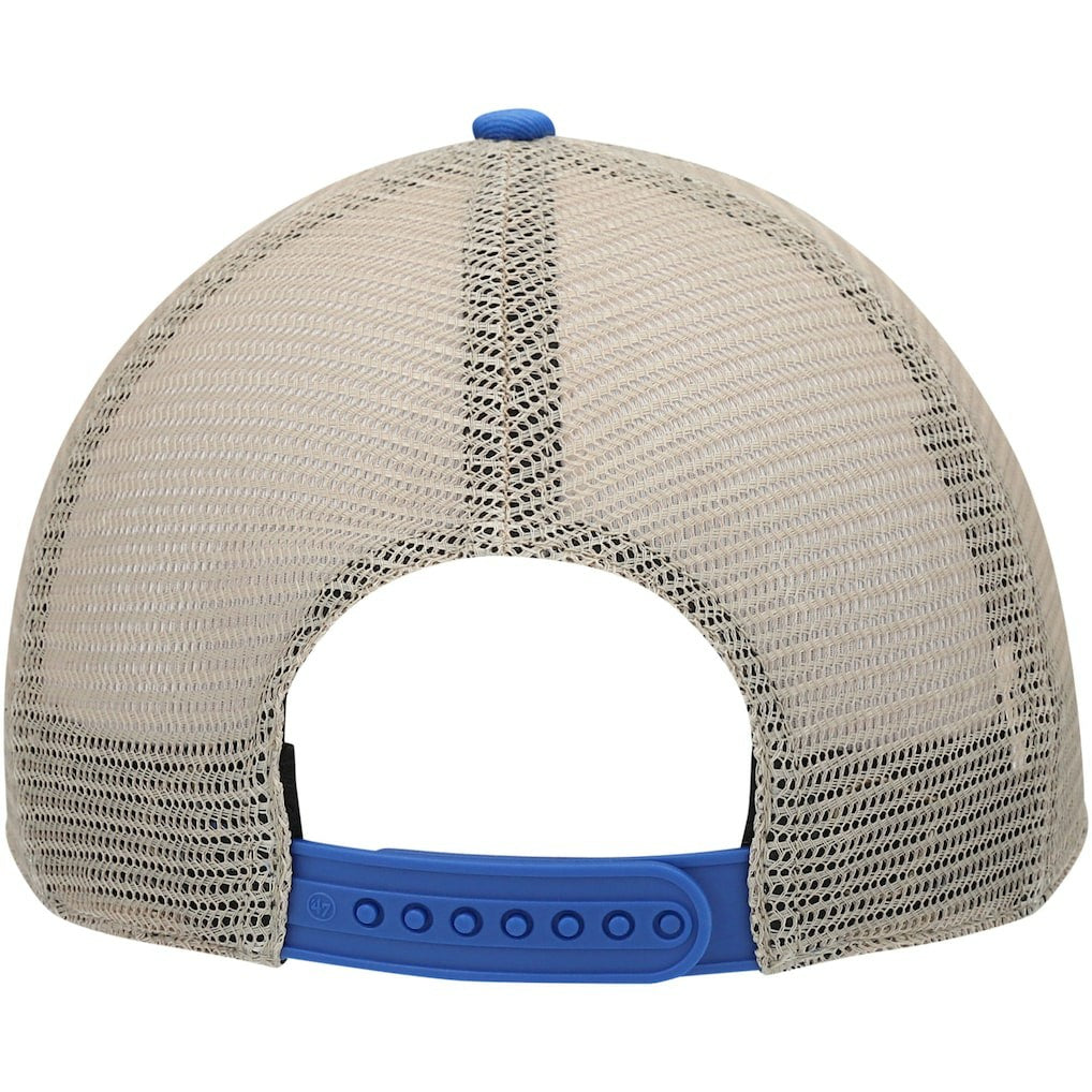 Los Angeles Rams '47 Flagship Logo MVP Snapback Hat Royal/Natural - 47 brand