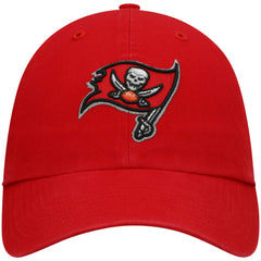 Tampa Bay Buccaneers '47 Primary Logo Clean Up Adjustable Hat Red - 47 brand