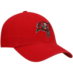 Tampa Bay Buccaneers '47 Primary Logo Clean Up Adjustable Hat Red - 47 brand