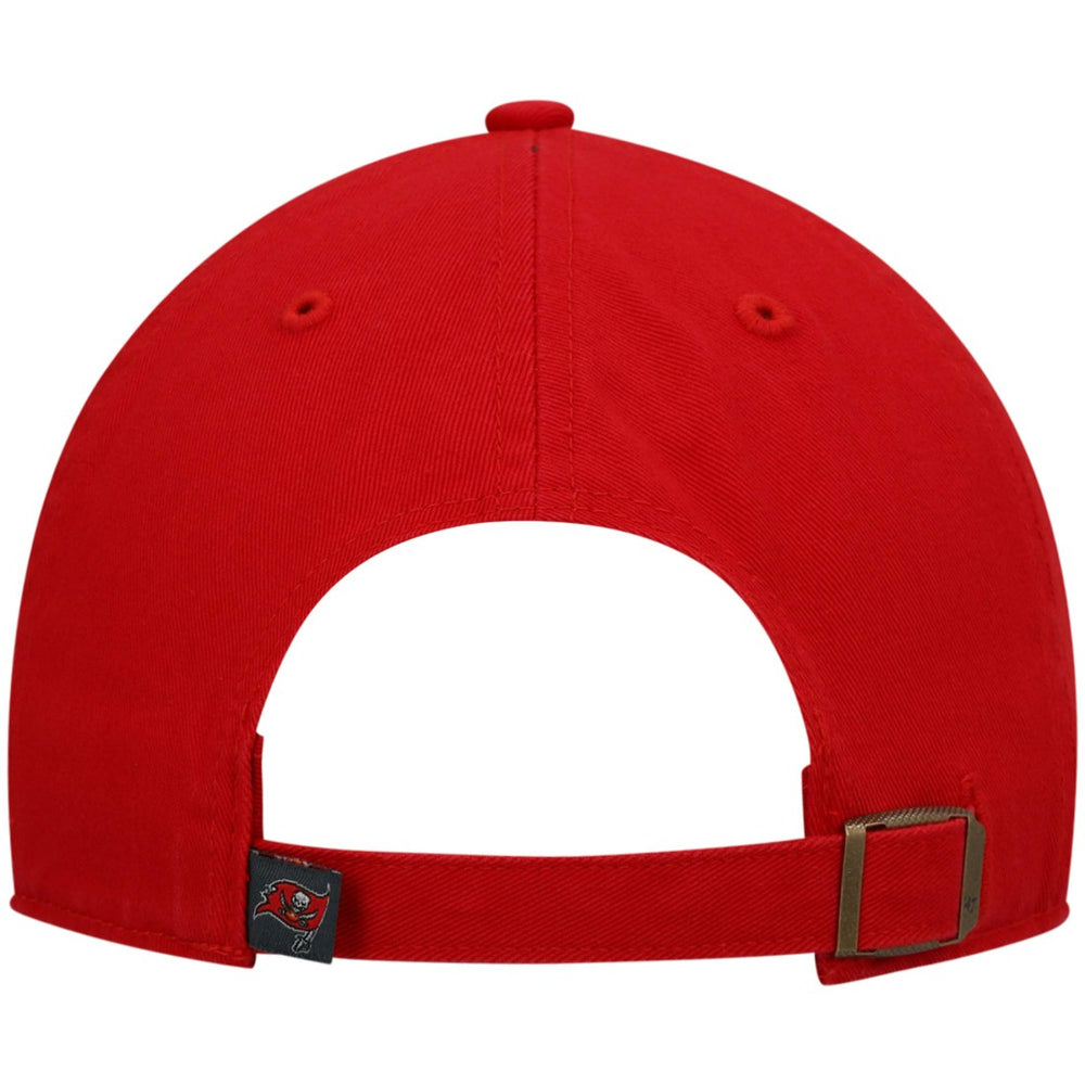 Tampa Bay Buccaneers '47 Primary Logo Clean Up Adjustable Hat Red - 47 brand