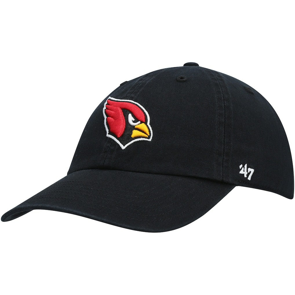 Arizona Cardinals '47 Secondary Clean Up Adjustable Hat Black - 47 brand